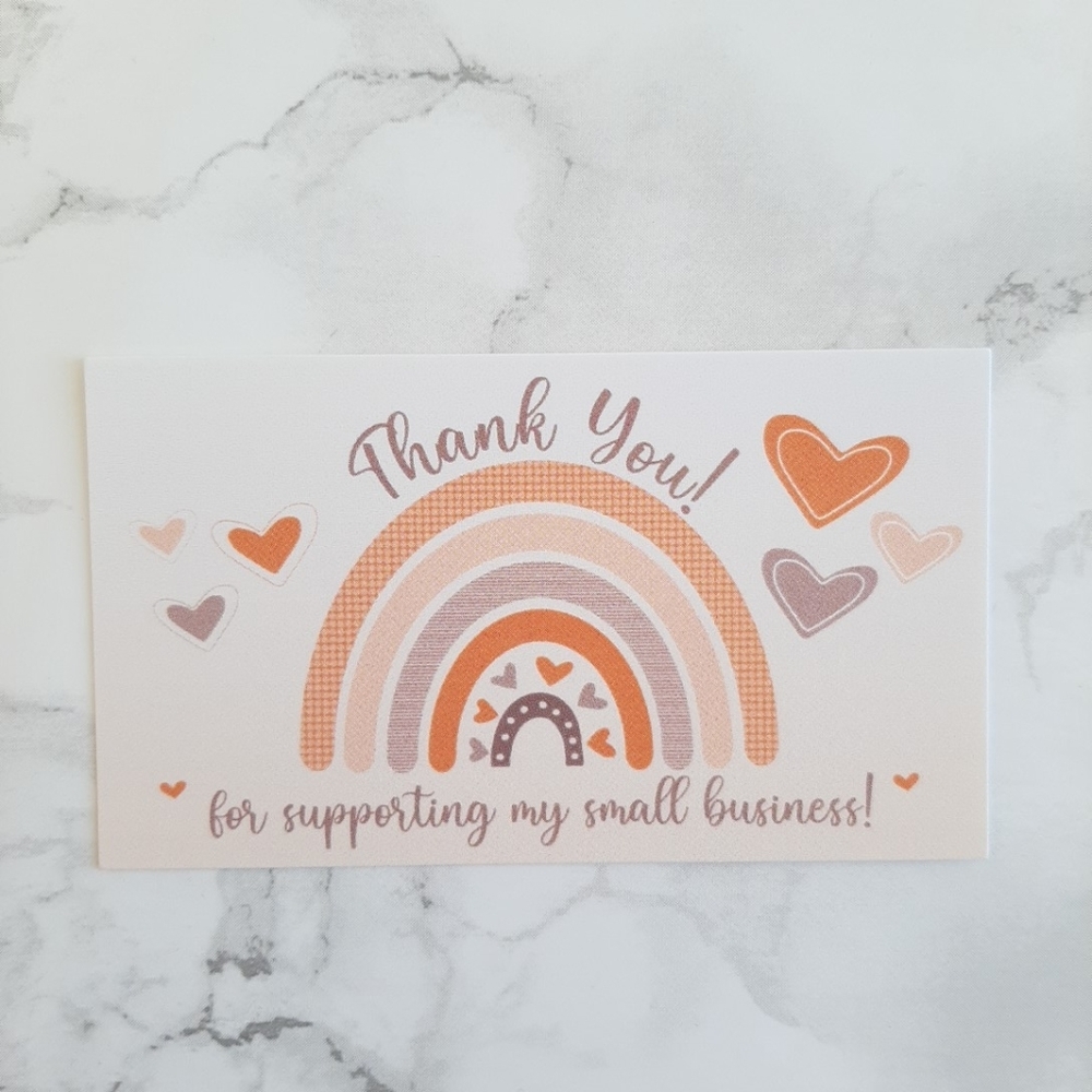 100 Thank You Cards